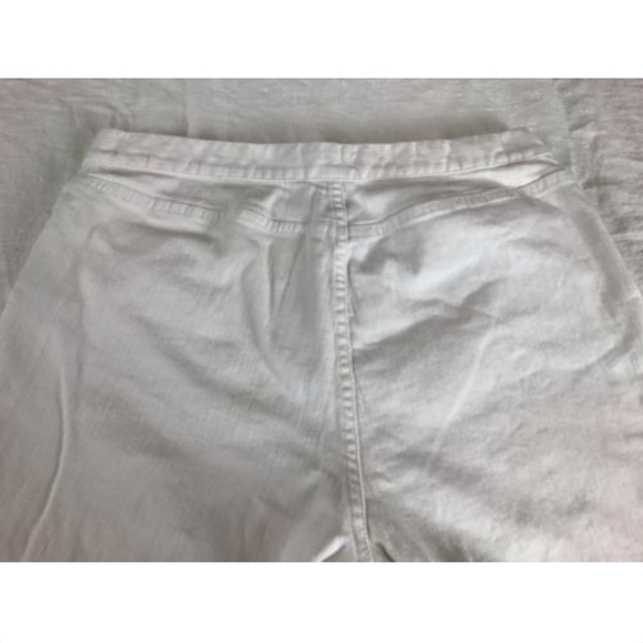 Lauren Ralph Lauren White Jeans Zipper Leg Sz 10 - Picture 2 of 8